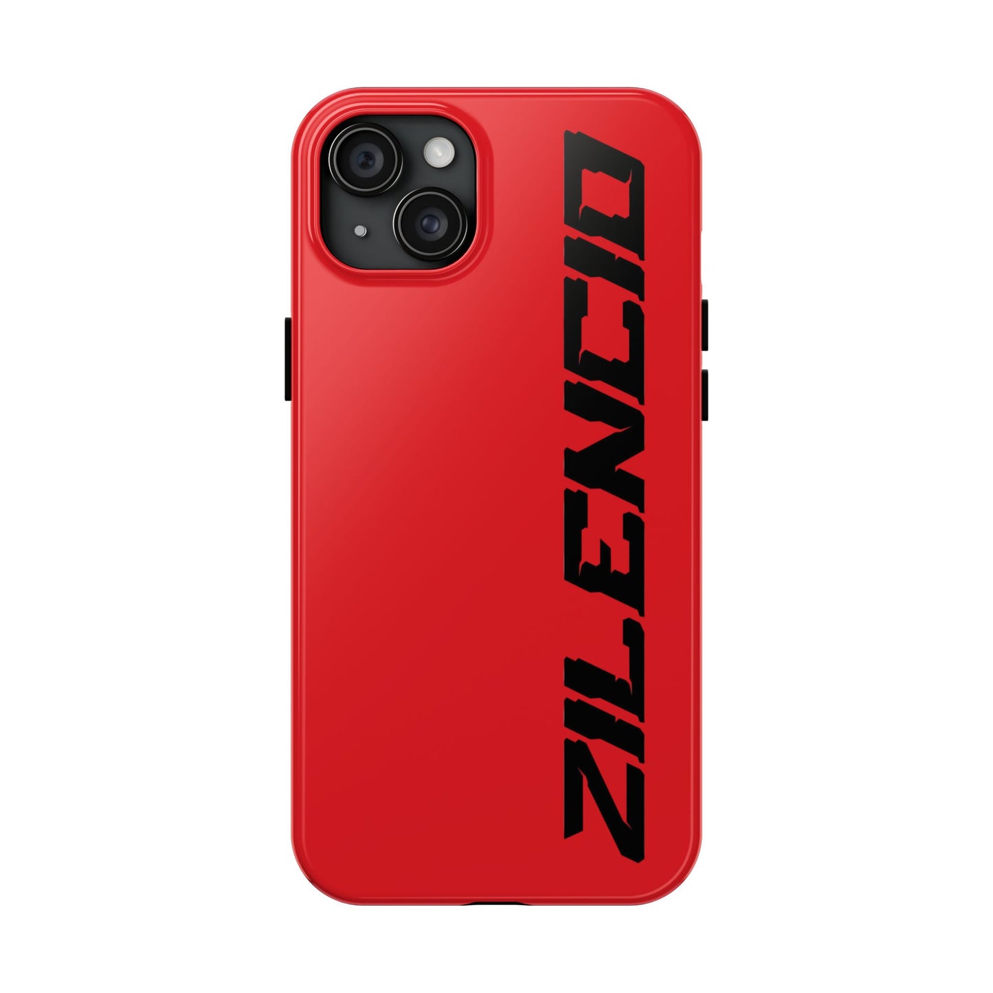 Red Zilencio Tough iPhone Case