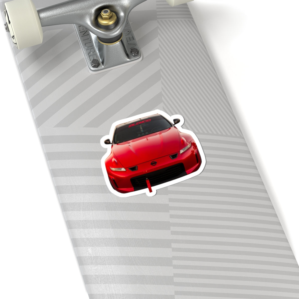 Red 370z Kiss-Cut Stickers