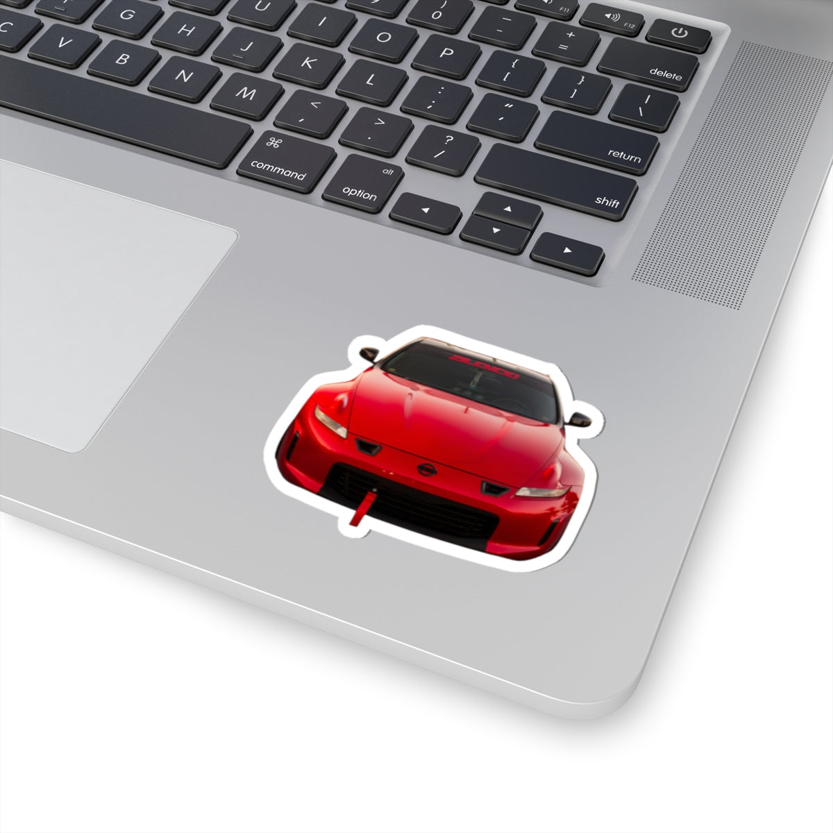 Red 370z Kiss-Cut Stickers