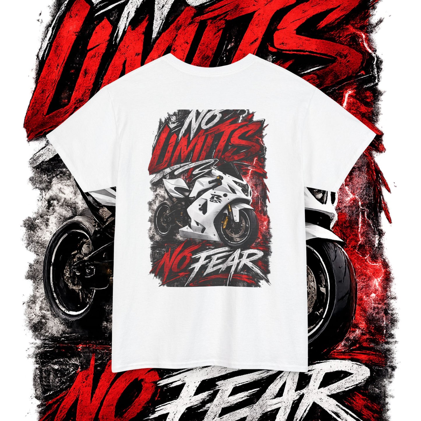 No Limits No Fear Gsxr Graphic Shirt