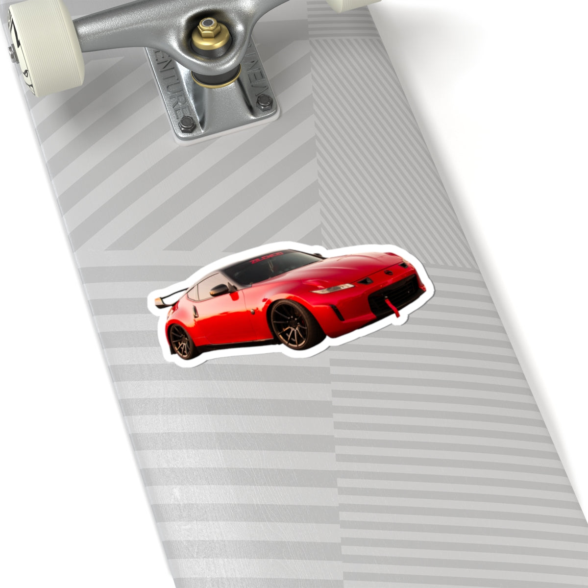Red 370z Kiss-Cut Stickers