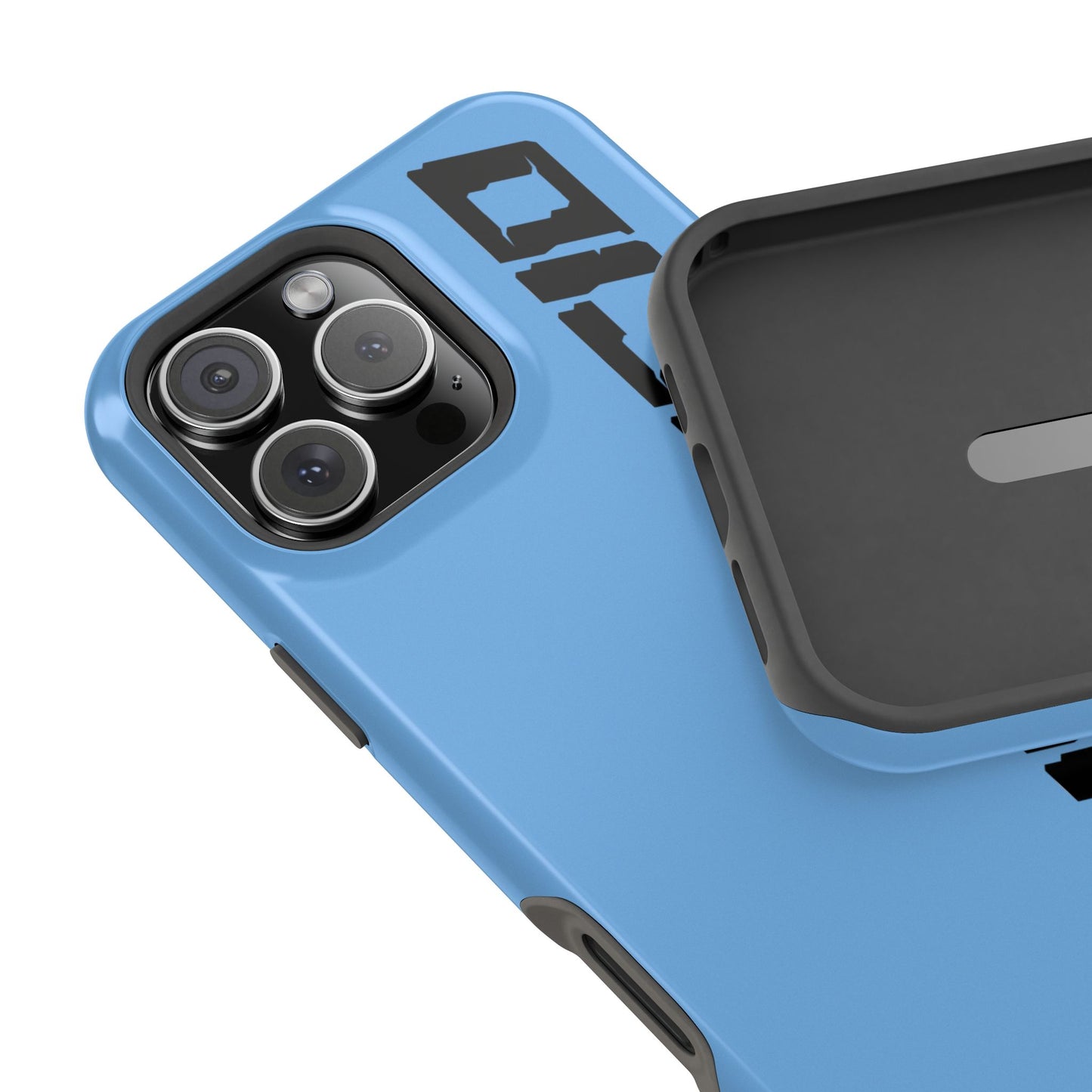 Magnetic Light Blue Zilencio iPhone Case