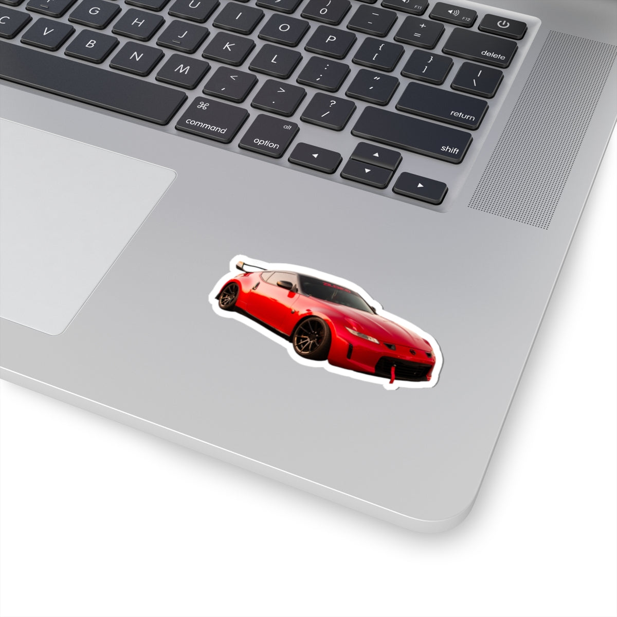 Red 370z Kiss-Cut Stickers
