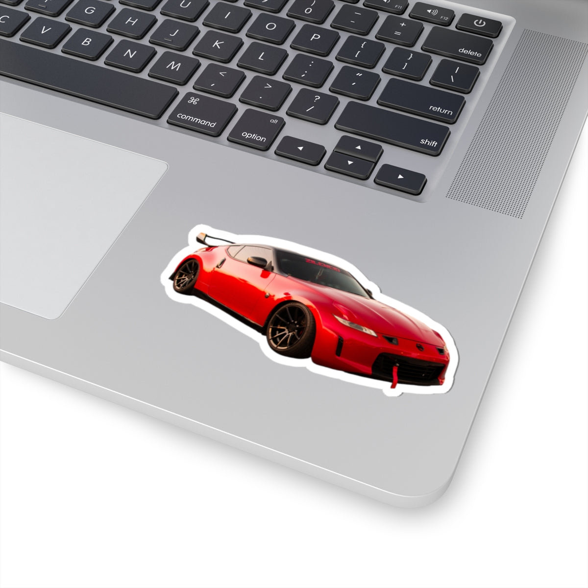 Red 370z Kiss-Cut Stickers
